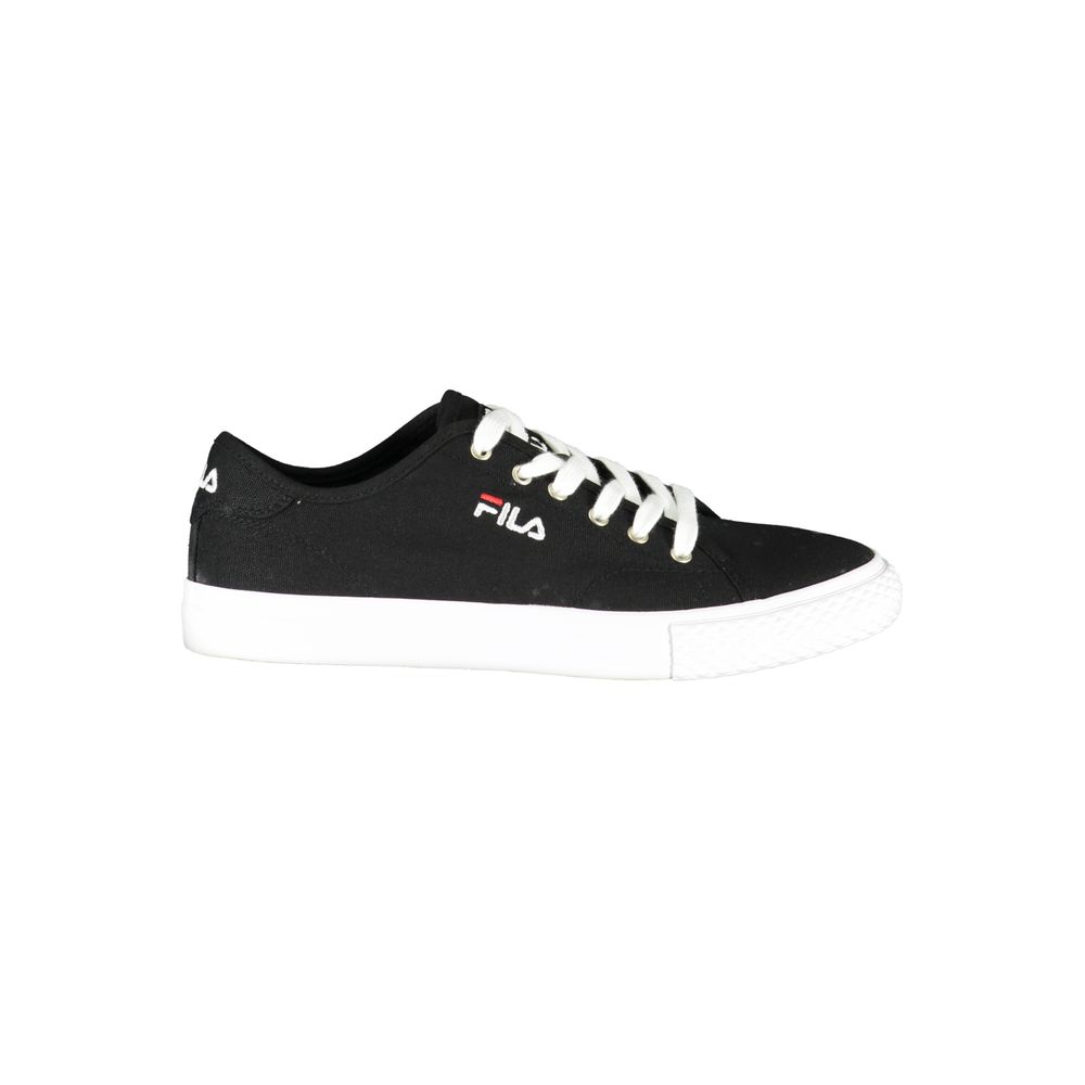 Baskets de sport Fila Sleek noires à lacets