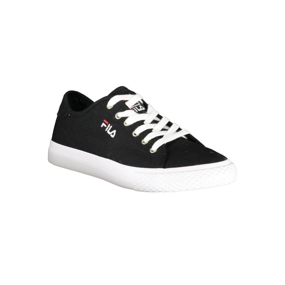 Baskets de sport Fila Sleek noires à lacets