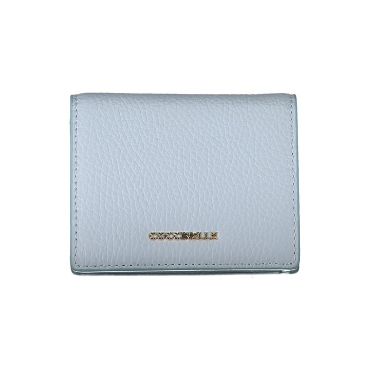 Coccinelle Light Blue Leather Women Wallet