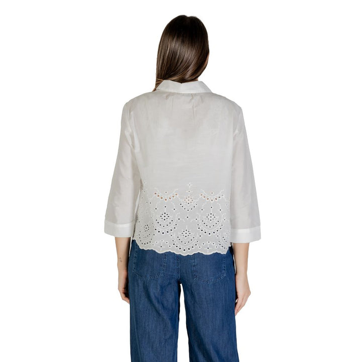 Street One White Cotton Shirt