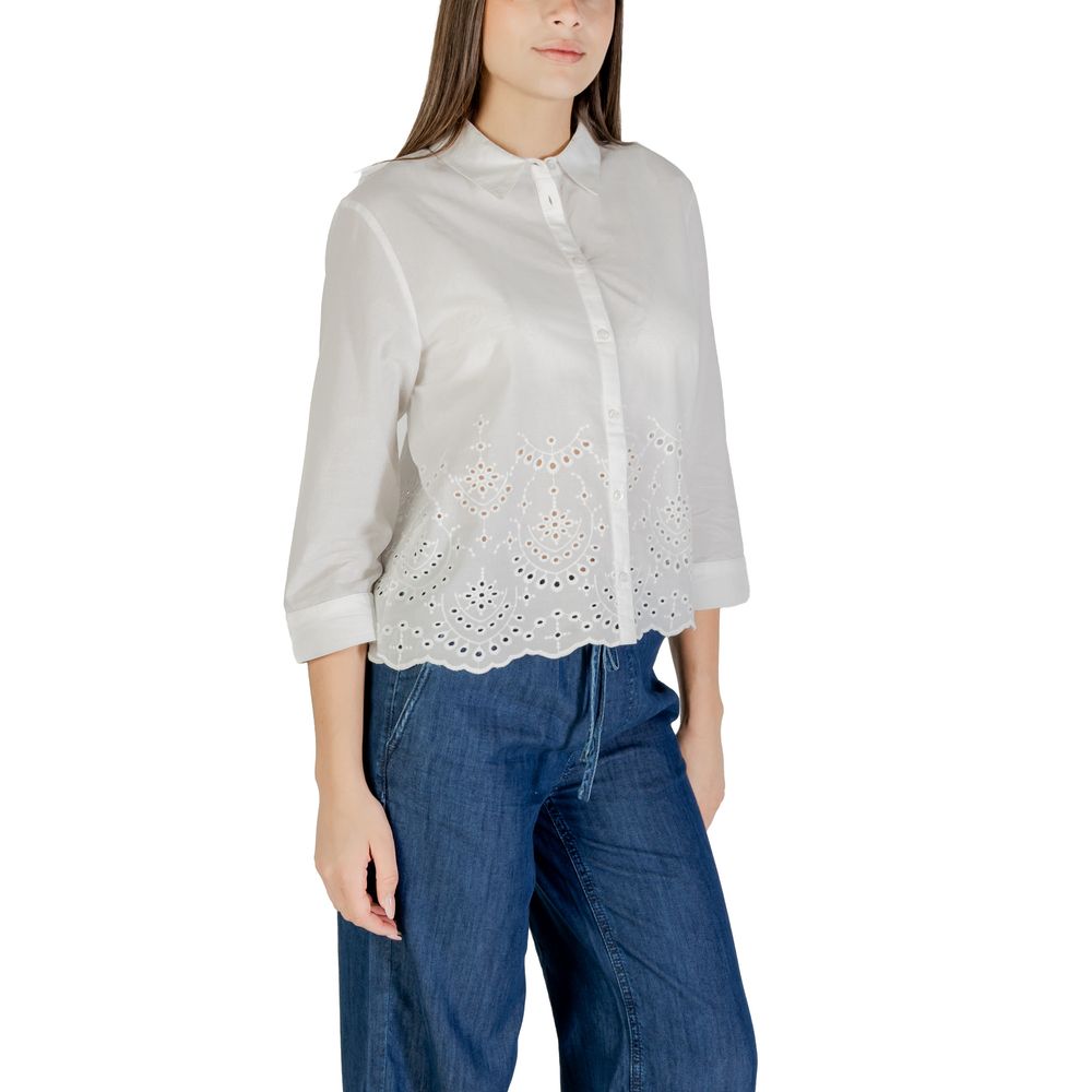 Street One White Cotton Shirt