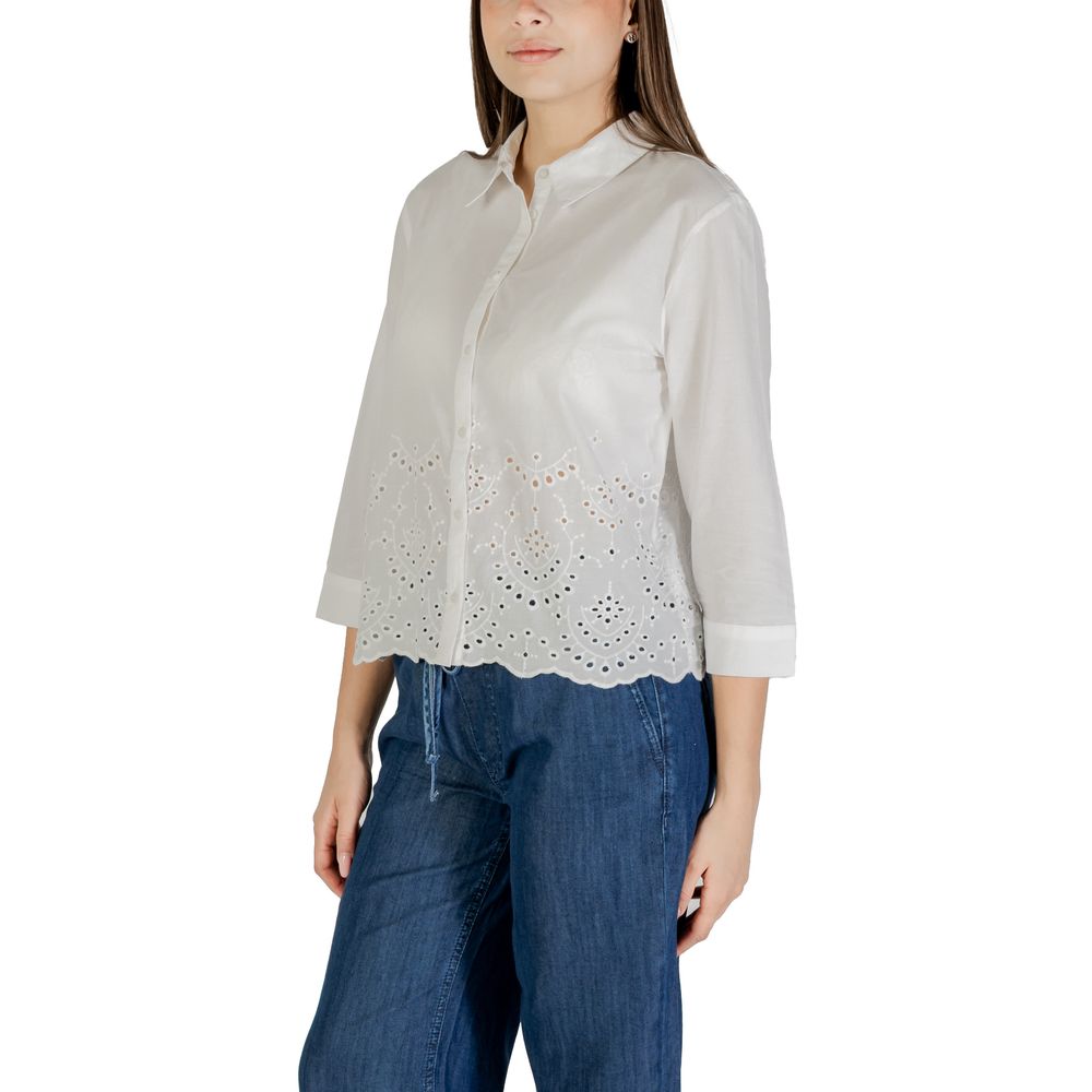 Street One White Cotton Shirt