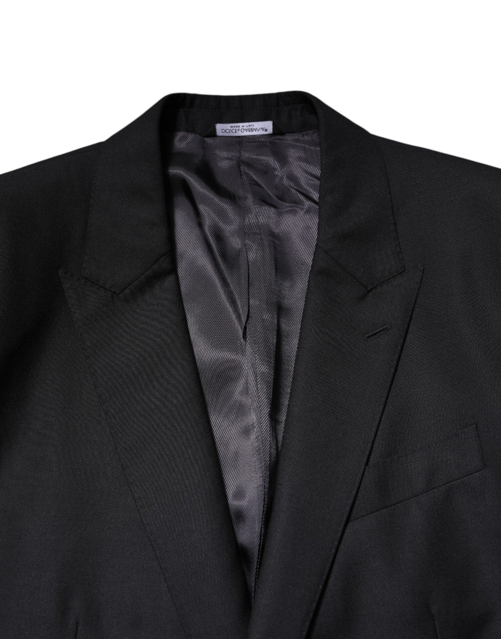 Veste blazer en laine bleu foncé MARTINI de Dolce &amp; Gabbana