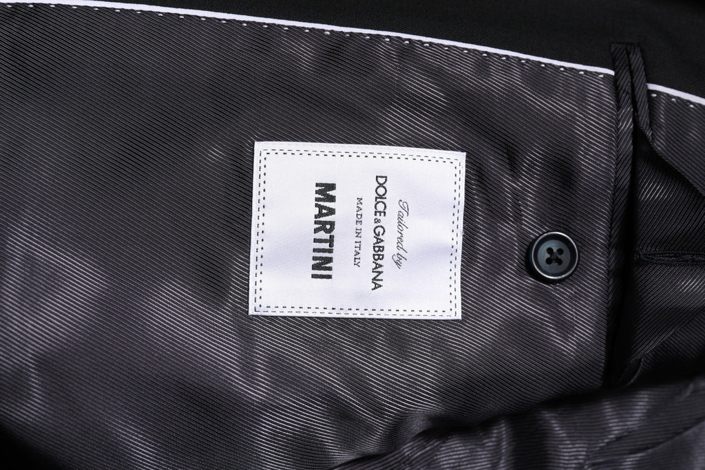Veste blazer en laine bleu foncé MARTINI de Dolce &amp; Gabbana