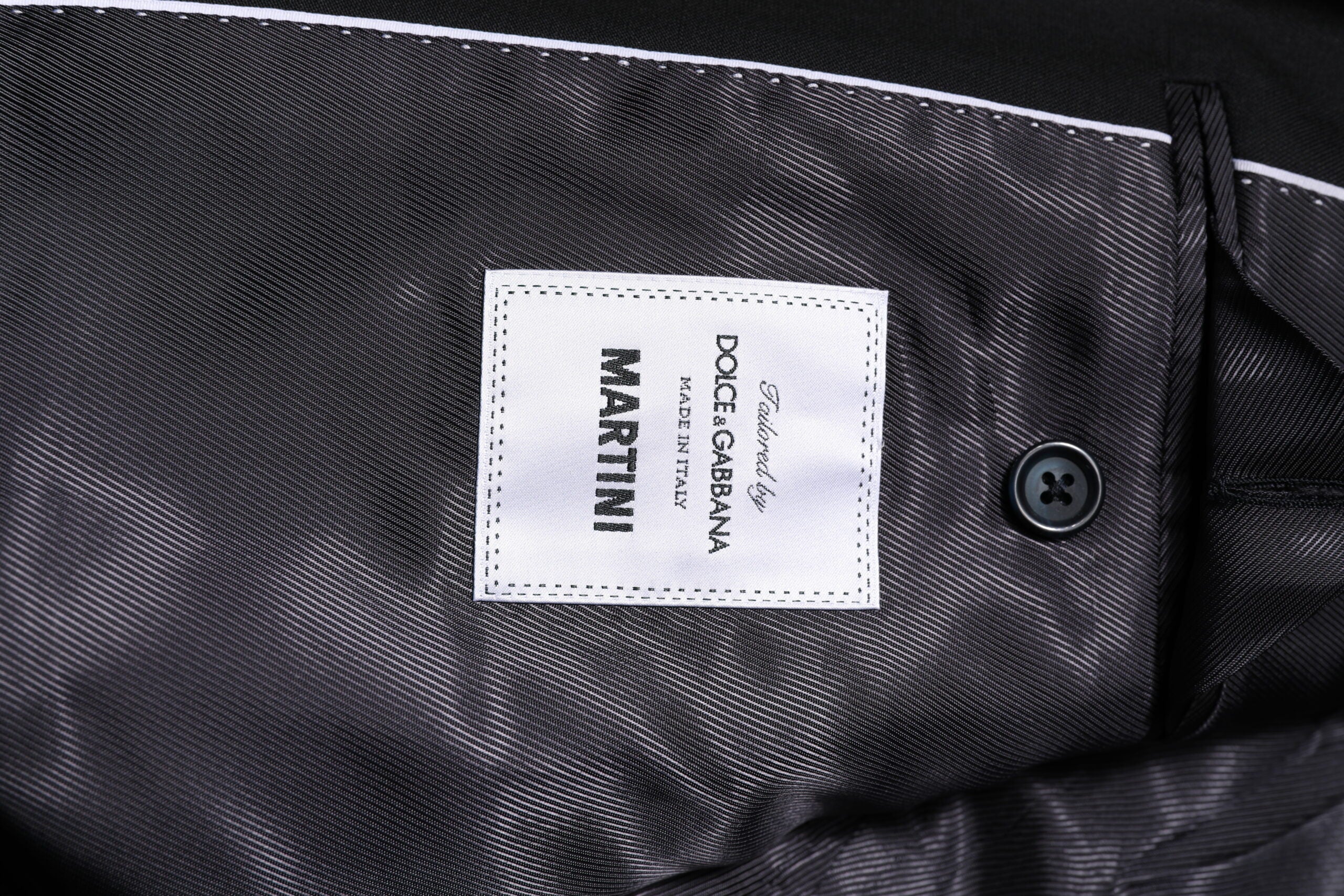 Veste blazer en laine bleu foncé MARTINI de Dolce &amp; Gabbana