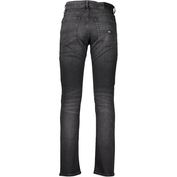 Tommy Hilfiger – Schwarze Jeans und Hose aus Baumwolle
