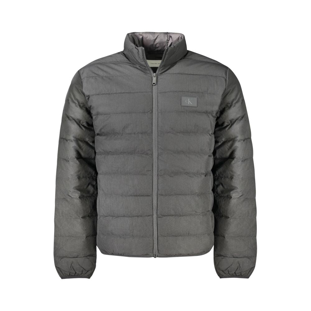 Calvin Klein – Schwarze Polyamid-Herrenjacke