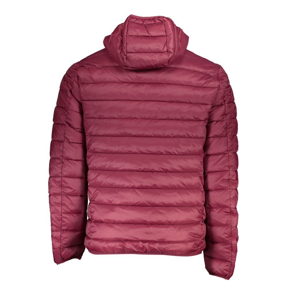 Veste à capuche rose chic Norvège 1963 avec appliqué unique