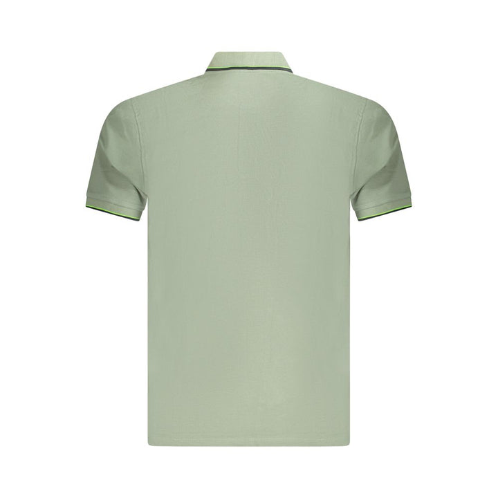 Norway 1963 Green Cotton Men Polo Shirt