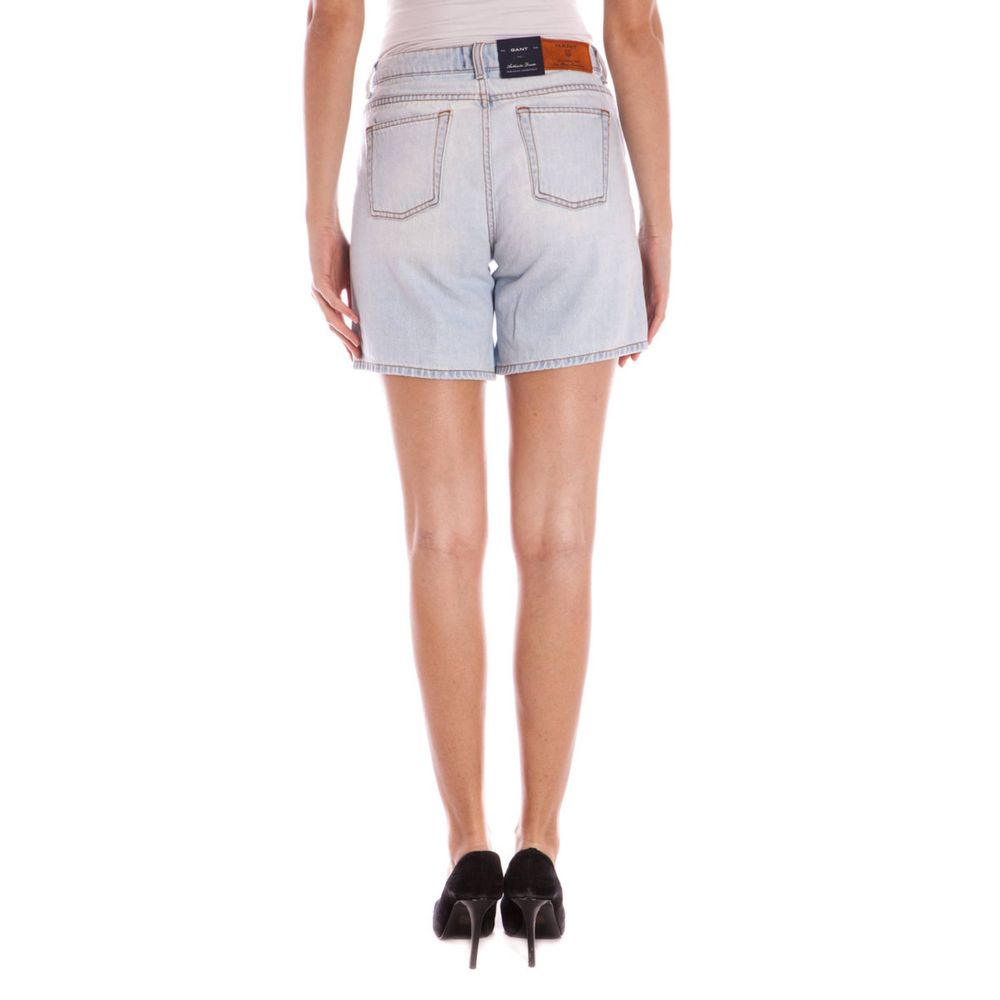 Jean Gant en coton bleu clair pour femme