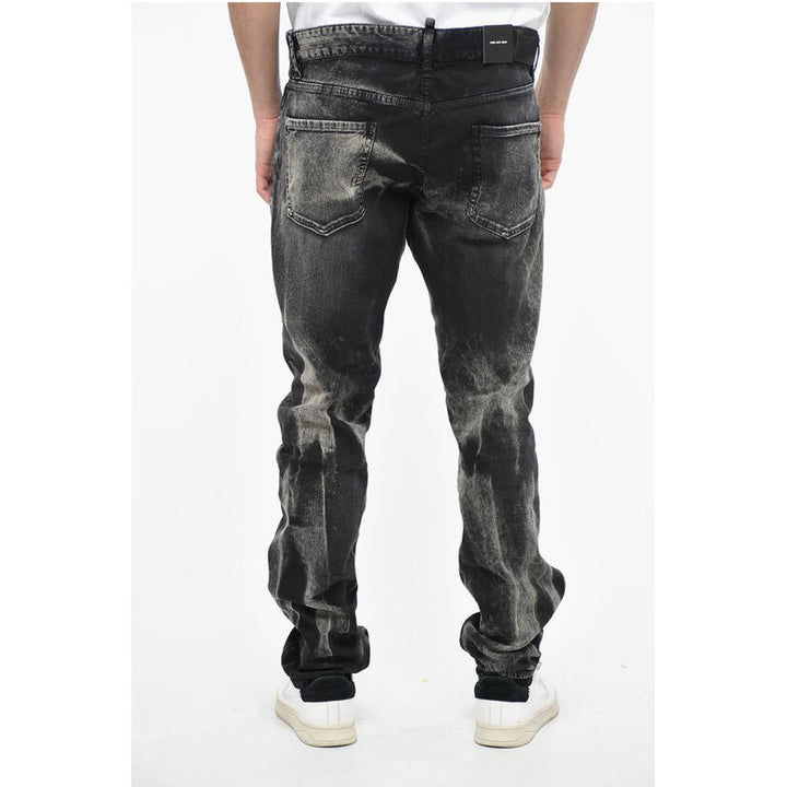 Dsquared² Black Cotton Jeans Denim