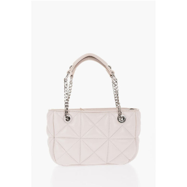 John Richmond Beige Polyethylene Shoulder Bag