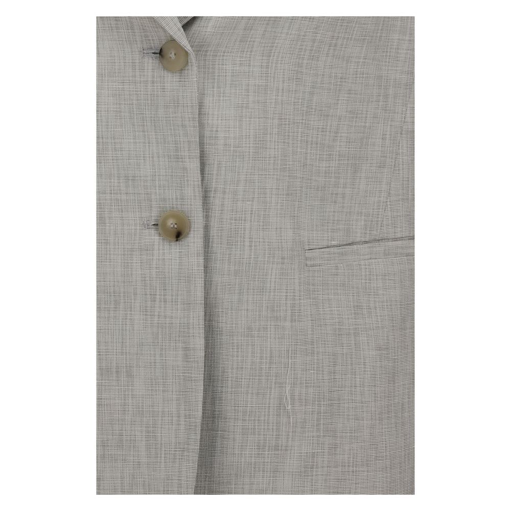 Forte_Forte Fil à fil oversized Blazer