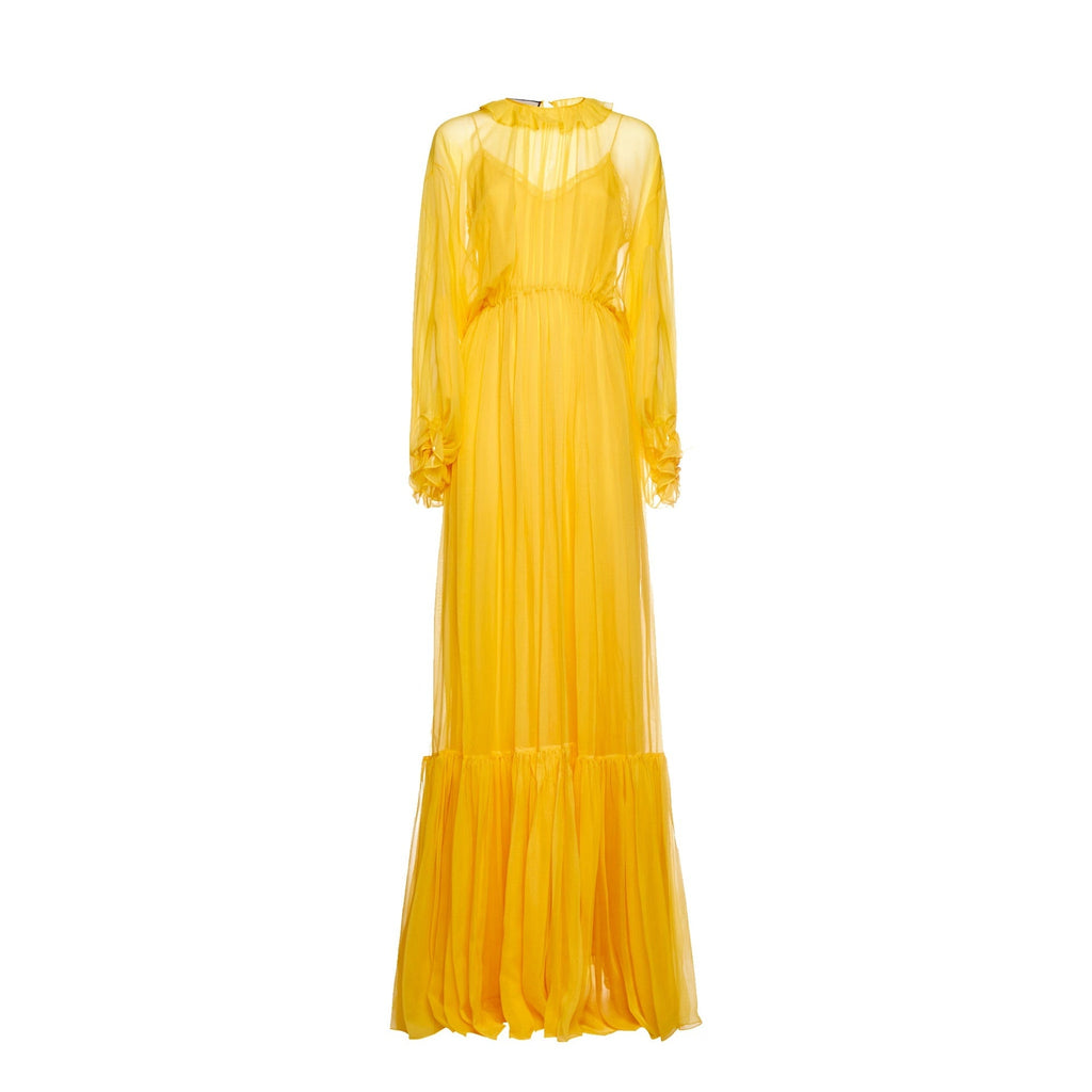 Gucci Silk Long Dress – Siebentaschen