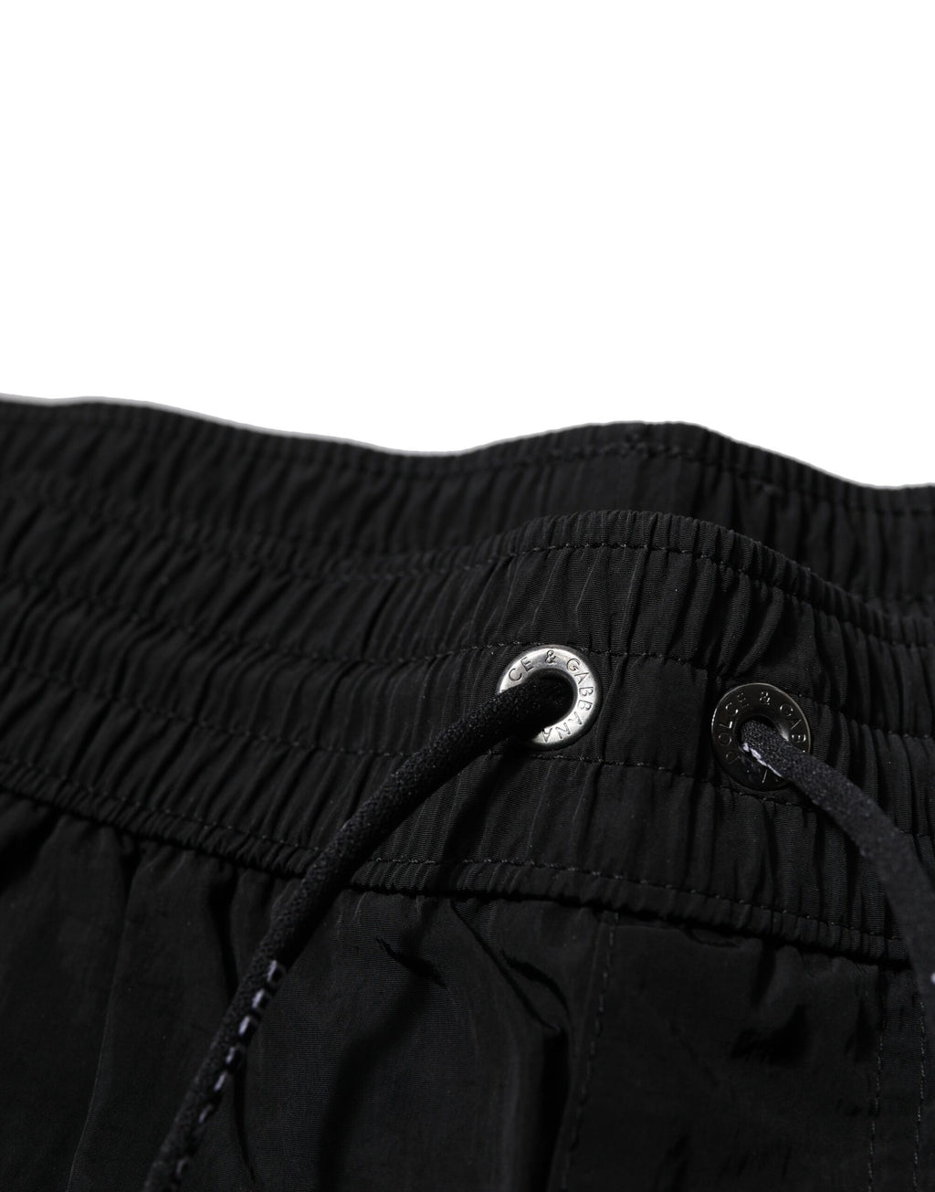 Dolce &amp; Gabbana Schwarze Polyester-Strandmode für Herren