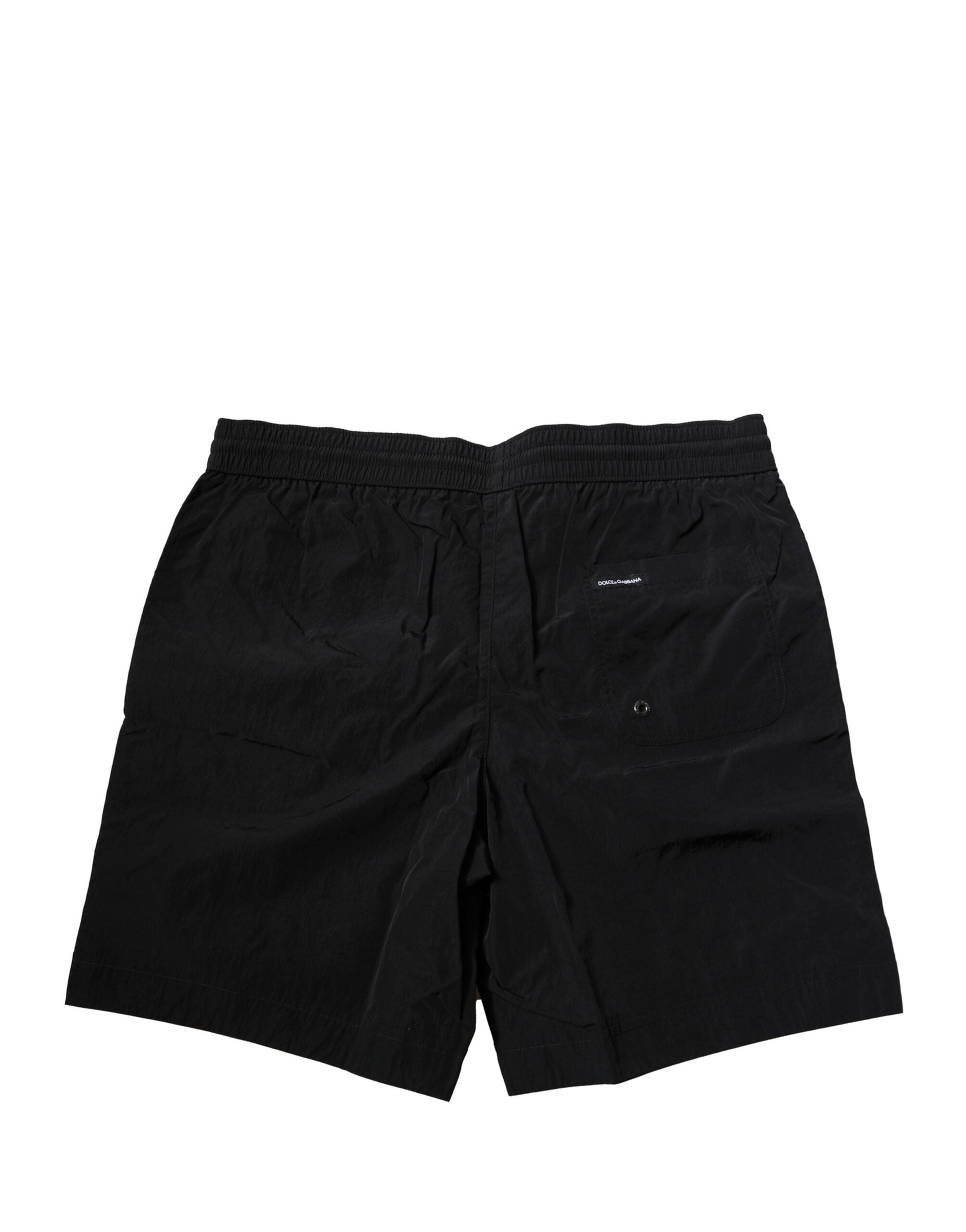 Dolce &amp; Gabbana Schwarze Polyester-Strandmode für Herren