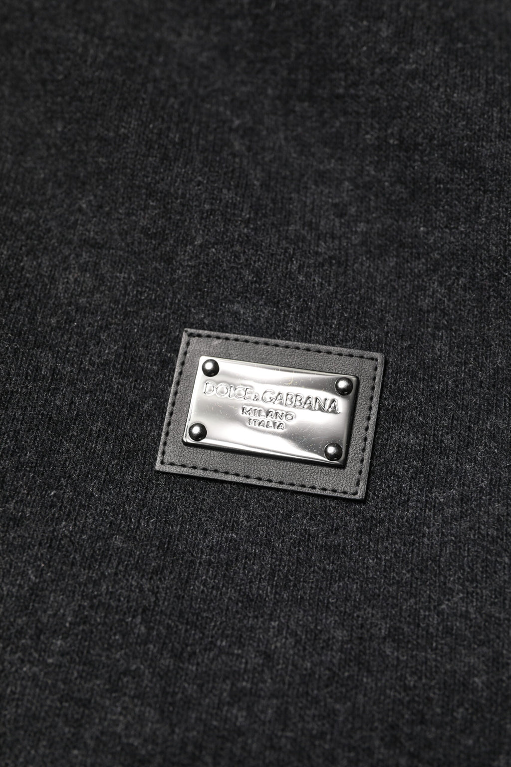 Veste bomber à capuche noire Dolce &amp; Gabbana avec logo DG