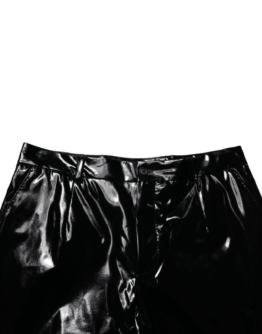 Dolce &amp; Gabbana Schwarze, gerade Herrenhose aus Nylon