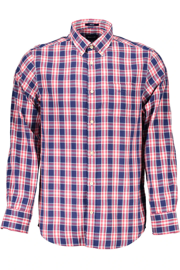 GANT MEN&#39;S LONG SLEEVE SHIRT BLUE