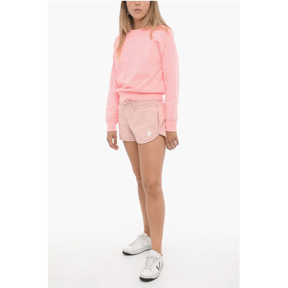 Golden Goose Fleeced DIANA Shorts with Drawstring Waist