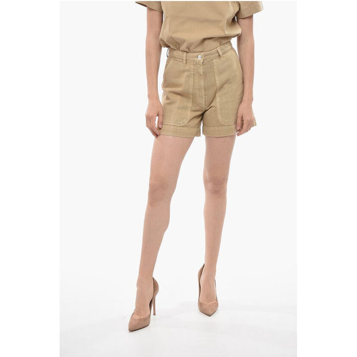 Nine In The Morning Cotton Twill BICE Shorts with Maxi Pockets