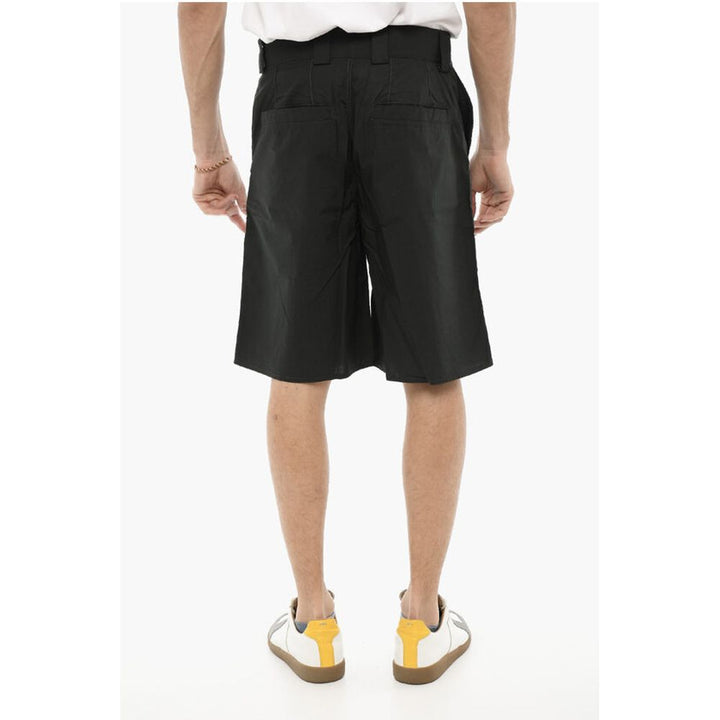 SUNNEI Solid Color JUMP Shorts with Belt Loops