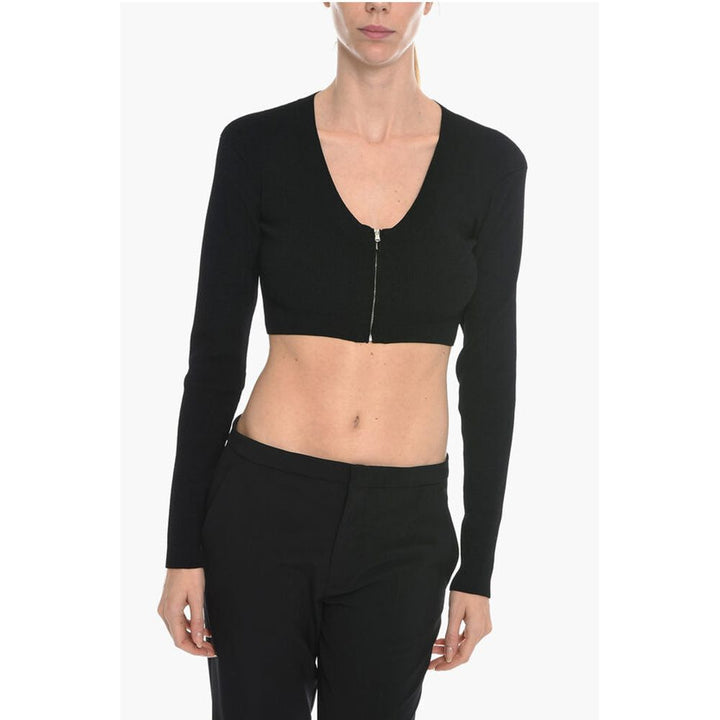 Birgitte Herskind VANESSA HONG Crop MISS Cardigan With V-Neck And Front Closur