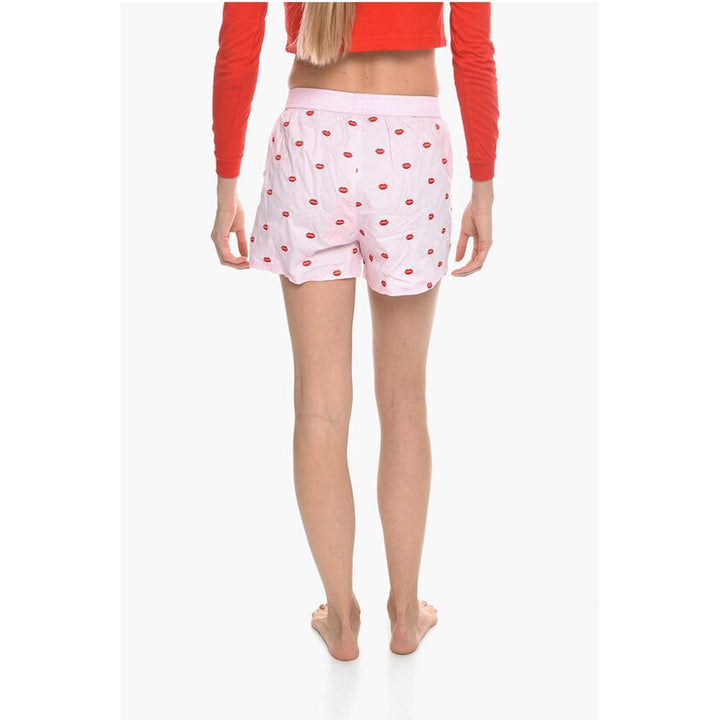 Diesel All-Over Mouths Embroidered UUBX-STARK Shorts