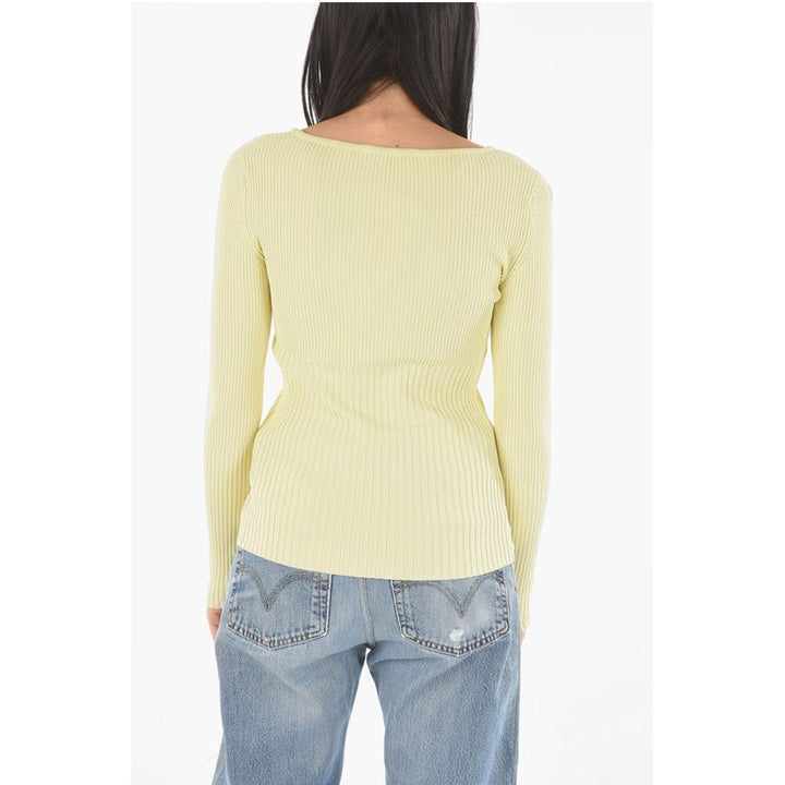 Aeron Round Neck Ribbed Sweater