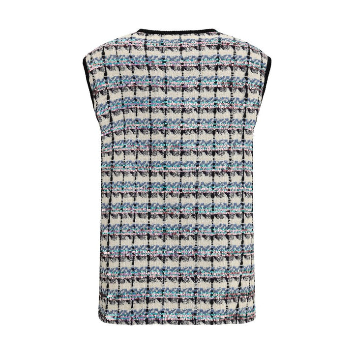 Valentino Tweed Vest with sequins