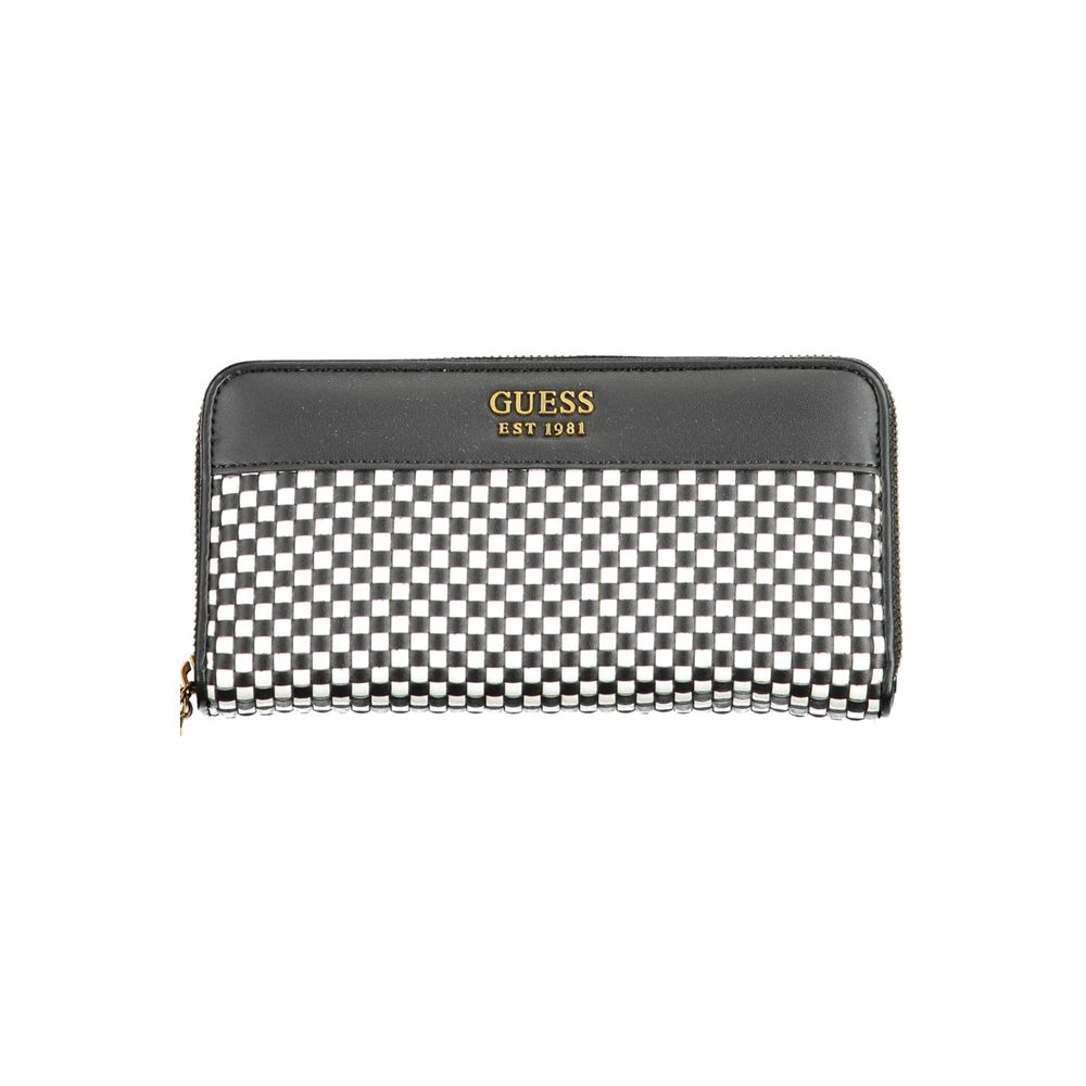 Portefeuille Guess Jeans en polyéthylène noir pour femme