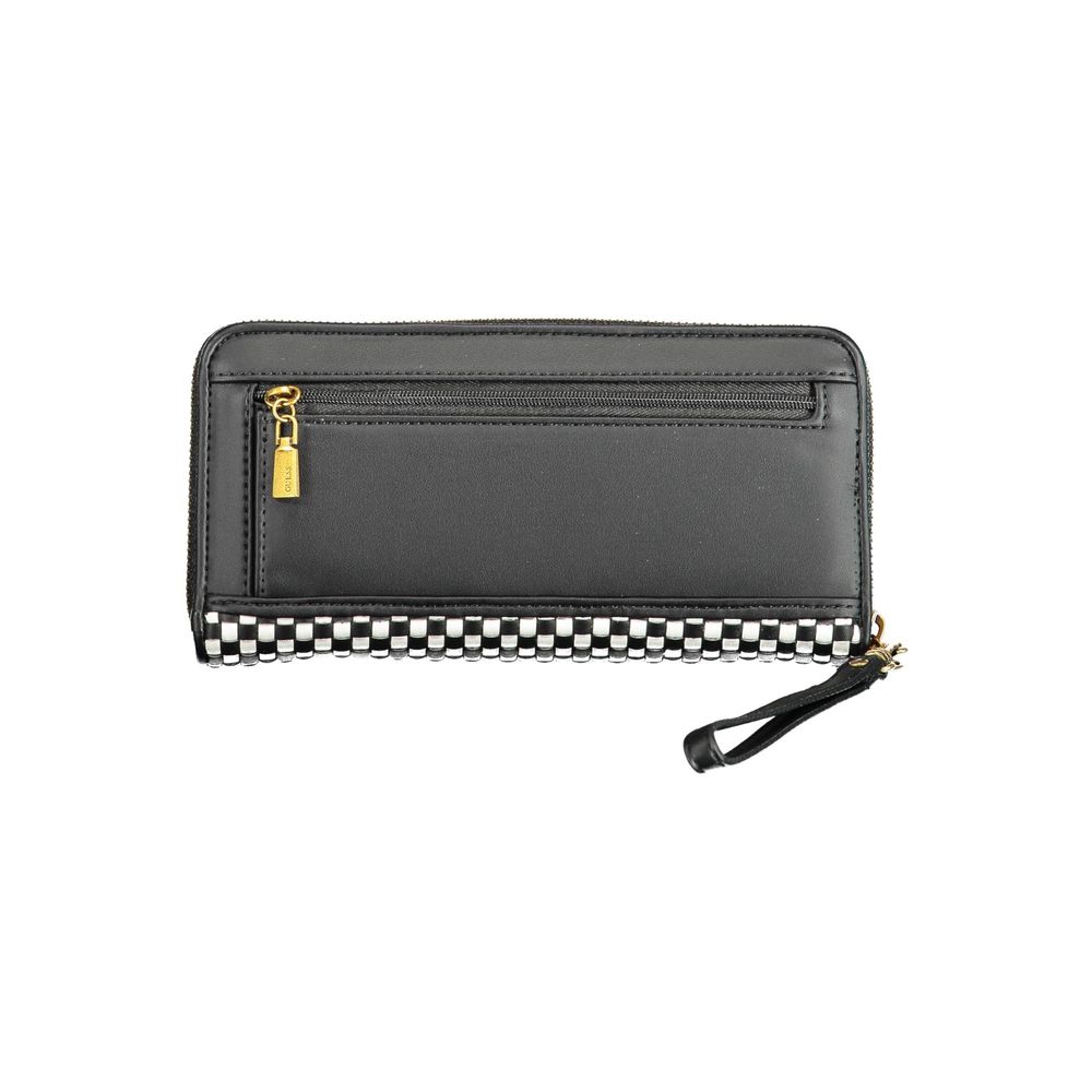 Portefeuille Guess Jeans en polyéthylène noir pour femme
