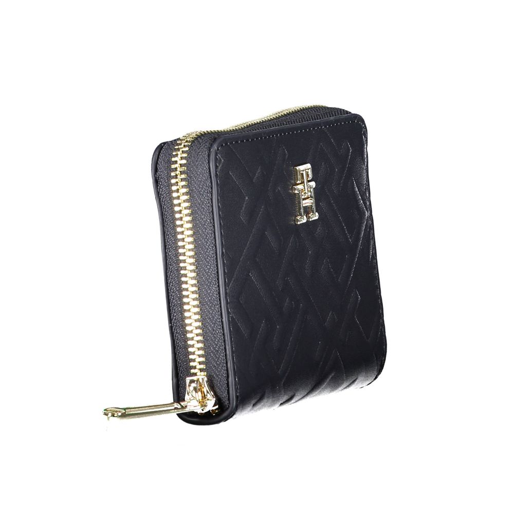 Portefeuille femme Tommy Hilfiger en polyéthylène bleu