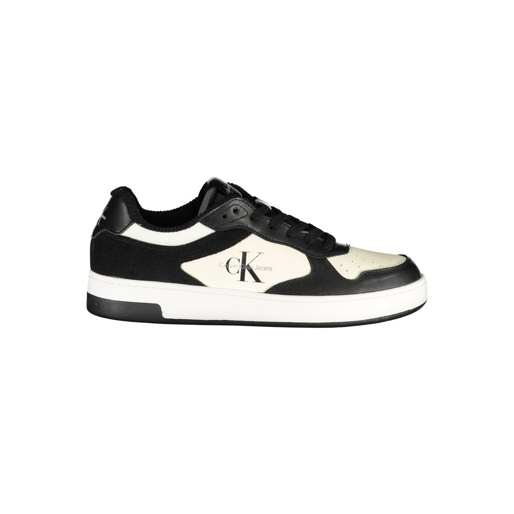 Baskets Calvin Klein noires élégantes avec détails contrastés