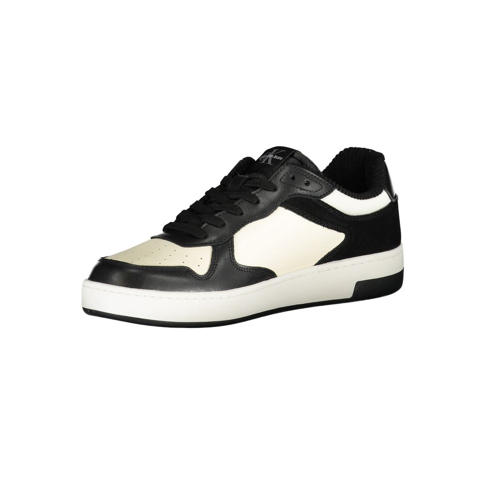Baskets Calvin Klein noires élégantes avec détails contrastés