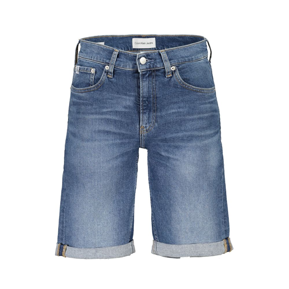 Jean et pantalon en coton bleu Calvin Klein