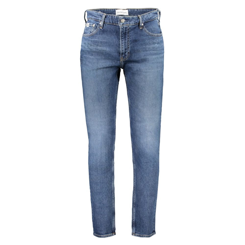 Jean et pantalon en coton bleu Calvin Klein