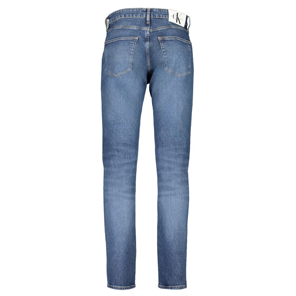 Jean et pantalon en coton bleu Calvin Klein