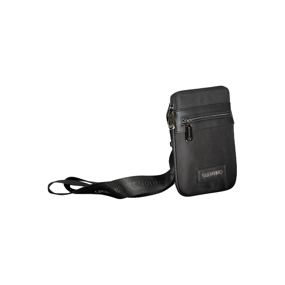 Sac à bandoulière en polyéthylène noir Mario Valentino