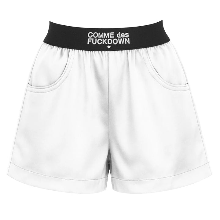 Comme Des Fuckdown shorts White Woman