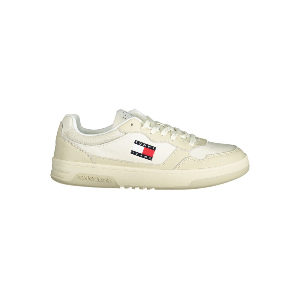 Baskets Tommy Hilfiger beiges en polyéthylène pour homme
