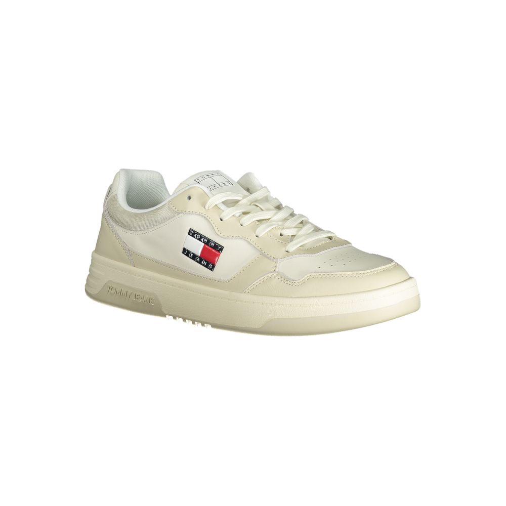 Baskets Tommy Hilfiger beiges en polyéthylène pour homme