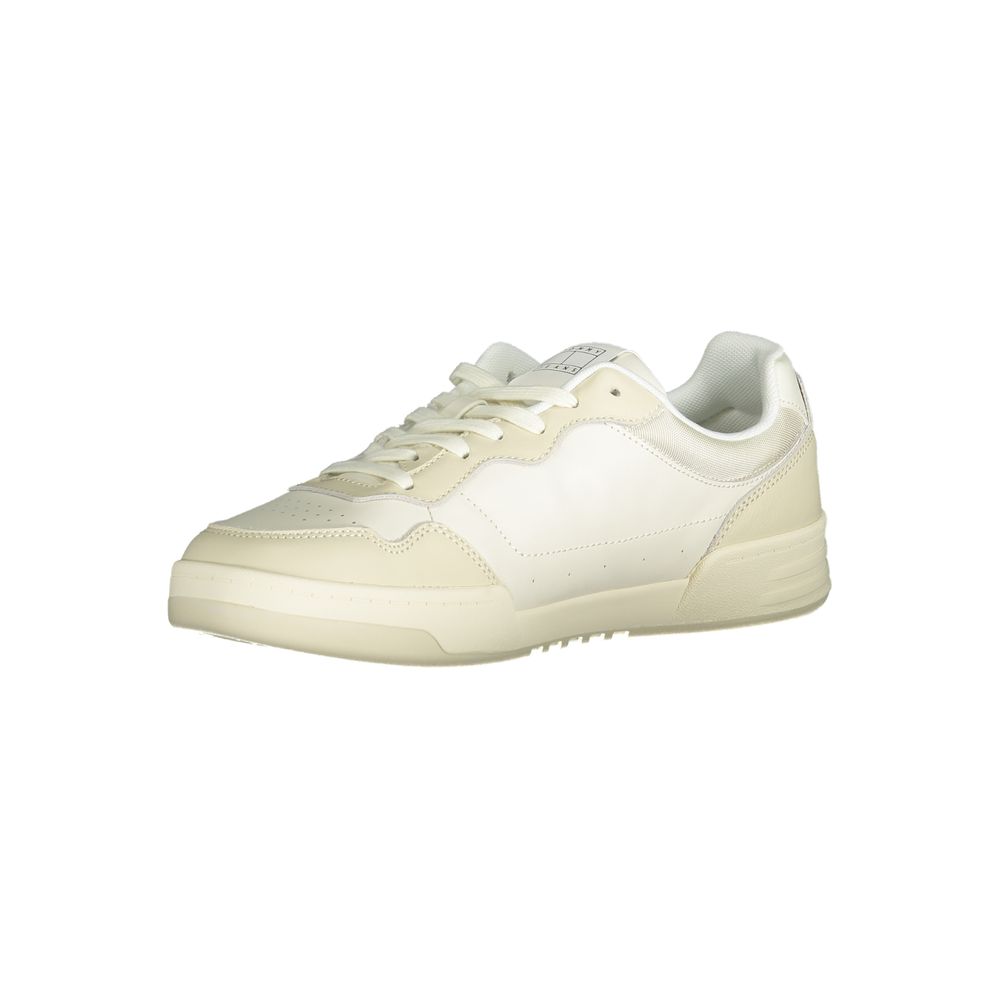 Baskets Tommy Hilfiger beiges en polyéthylène pour homme