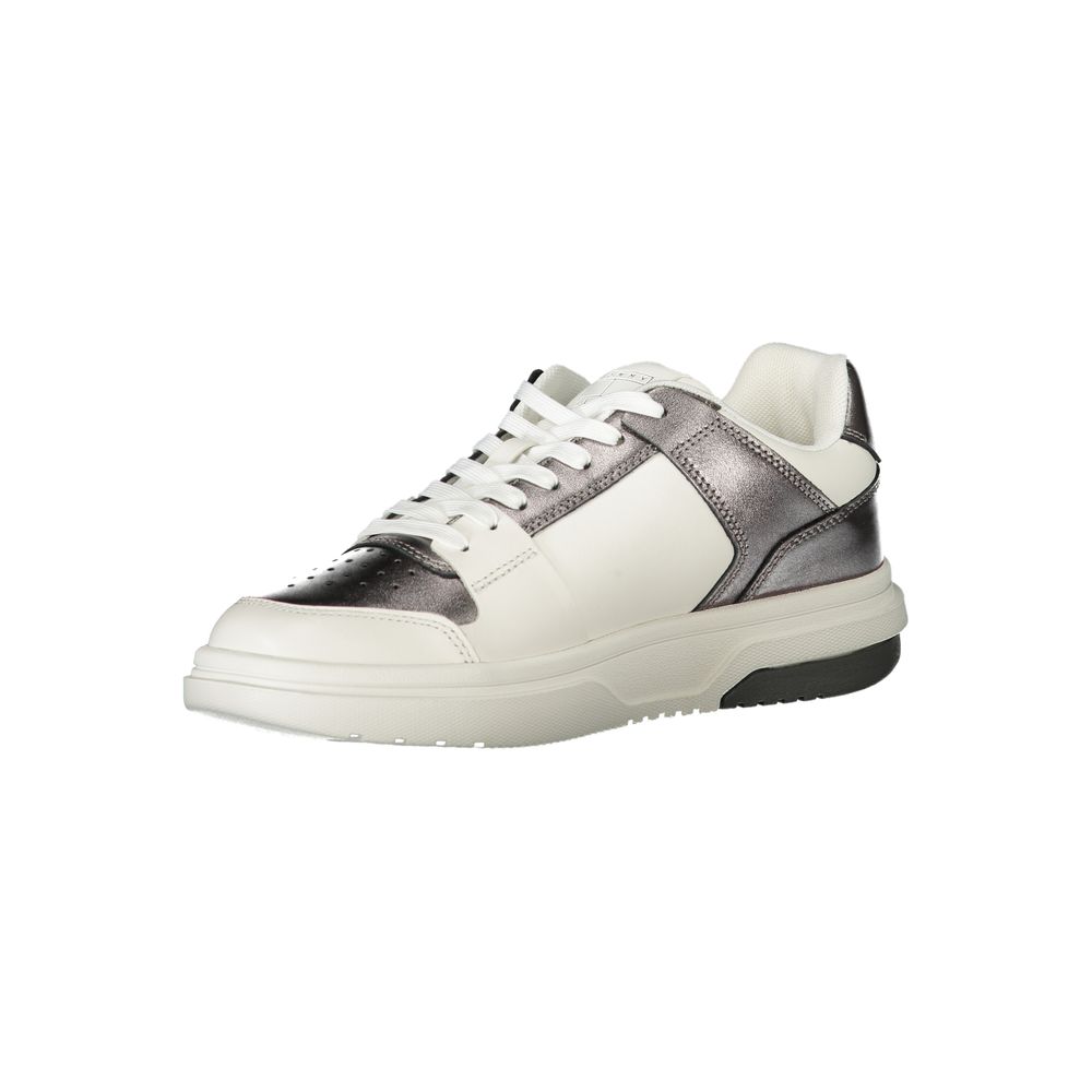 Tommy Hilfiger – Weiße Polyethylen-Sneaker für Damen