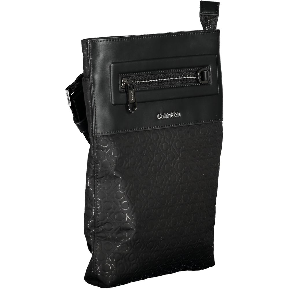 Sac à bandoulière noir élégant et éco-responsable Calvin Klein