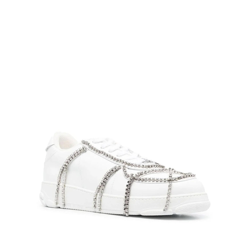 GCDS Crystal-Embellished Sneakers