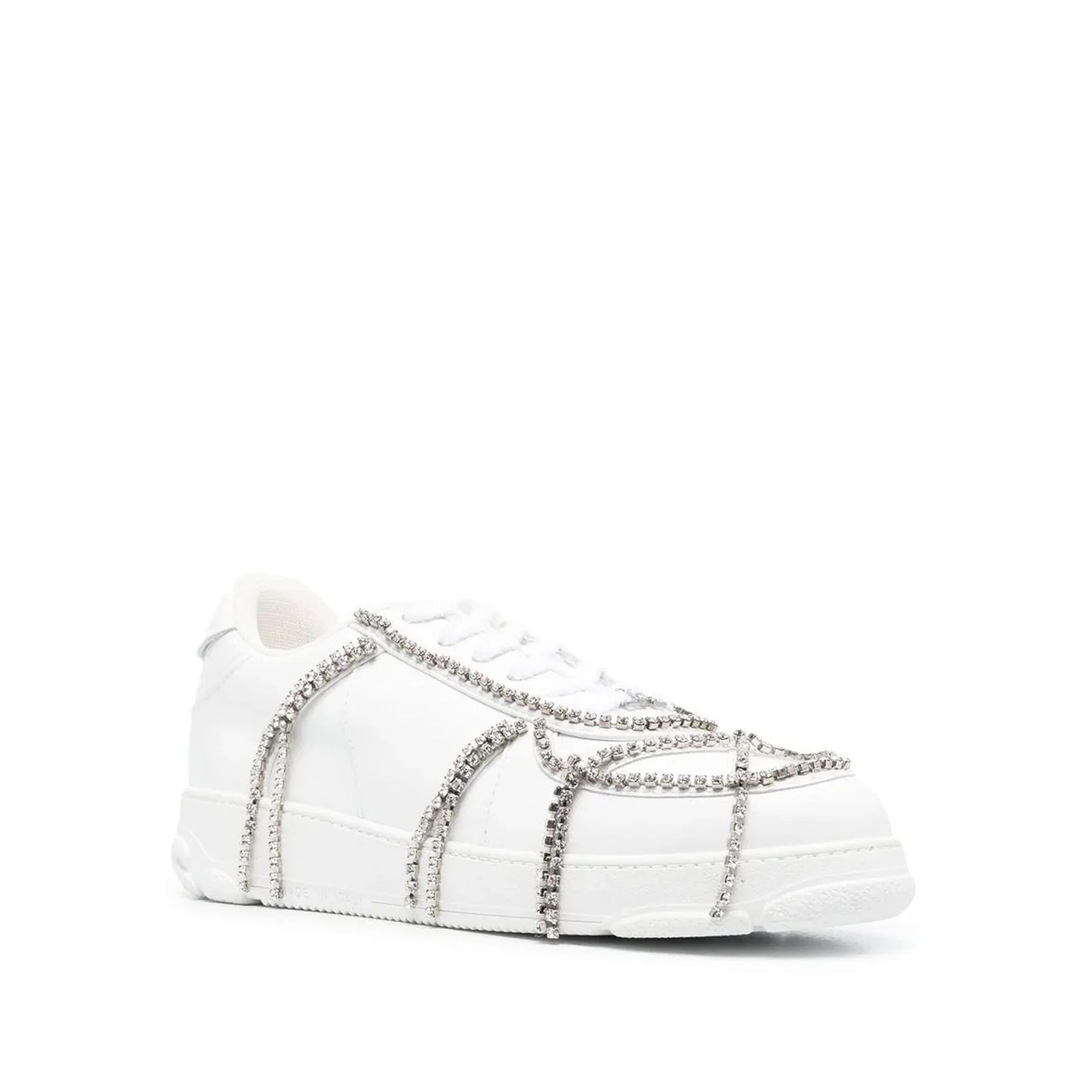 GCDS Crystal-Embellished Sneakers