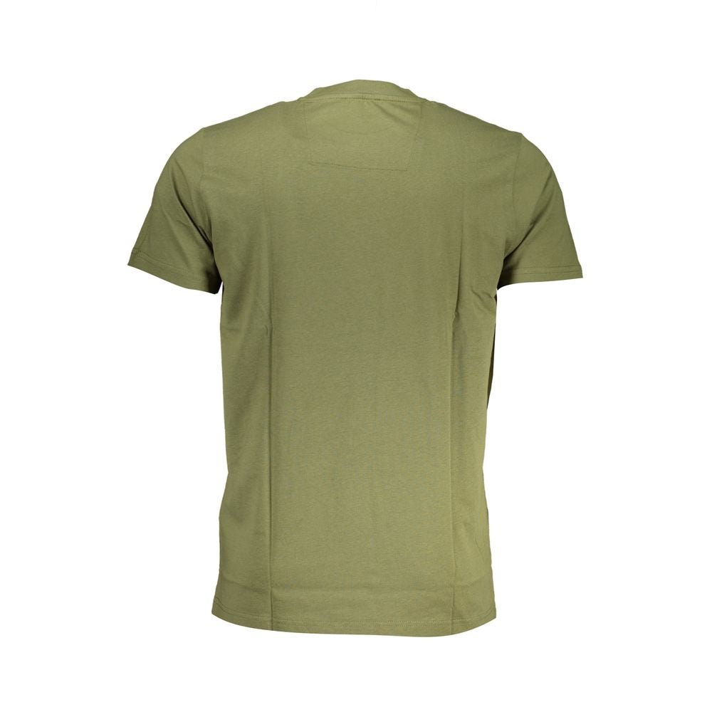T-shirt en coton vert Cavalli Class