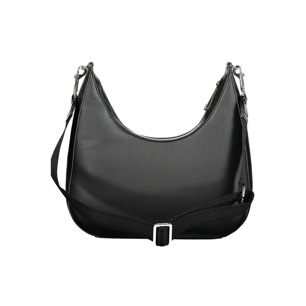 Tommy Hilfiger – Schwarze Polyester-Handtasche