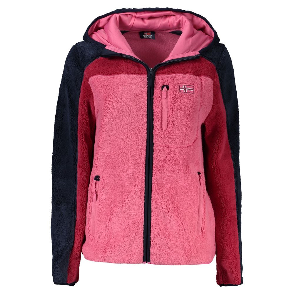 Norwegen 1963 Rosa Polyester Damenjacke